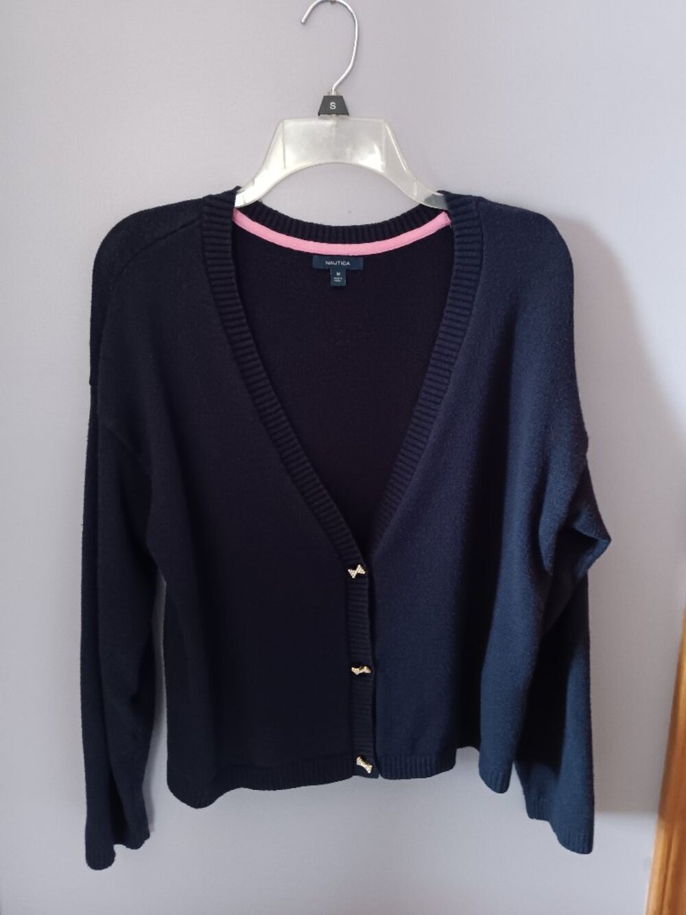 Nautica Cardigan Sweater, size M